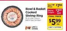 ShopRite Bowl & Basket Cooked Shrimp Ring offer