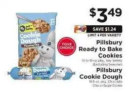 ShopRite Pillsbury Ready to Bake Cookies offer