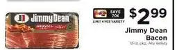 ShopRite Jimmy Dean Bacon offer