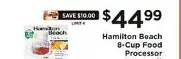 ShopRite Hamilton Beach 8-Cup Food Processor offer