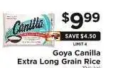 ShopRite Goya Canilla Extra Long Grain Rice offer