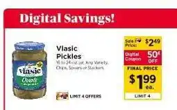 ShopRite Vlasic Pickles offer