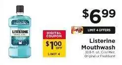 ShopRite Listerine Mouthwash offer