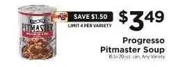 ShopRite Progresso Pitmaster Soup offer
