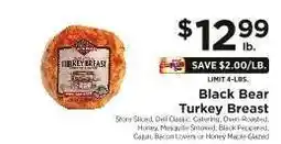 ShopRite Black Bear Turkey Breast offer