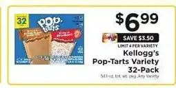 ShopRite Kellogg's Pop-Tarts Variety 32-Pack offer