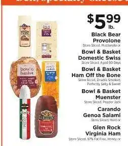 ShopRite Deli, Specialty Cheeses offer