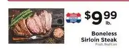 ShopRite Boneless Sirloin Steak offer