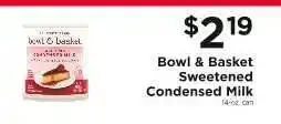 ShopRite Bowl & Basket Sweetened Condensed Milk offer