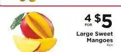 ShopRite Large Sweet Mangoes offer