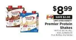 ShopRite Premier Protein Shakes offer