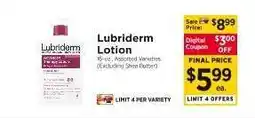 ShopRite Lubriderm Lotion offer