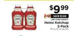 ShopRite Heinz Ketchup 2-Pack offer