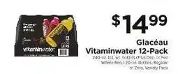 ShopRite Glacéau Vitaminwater 12-Pack offer