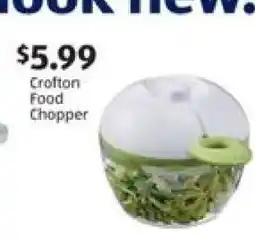Aldi Crofton Food Chopper offer