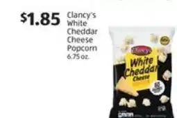 Aldi Clancy's White Cheddar Cheese Popcorn offer