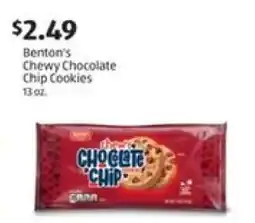 Aldi Benton's Chewy Chocolate Chip Cookies offer