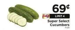 ShopRite Super Select Cucumbers offer