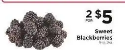 ShopRite Sweet Blackberries offer