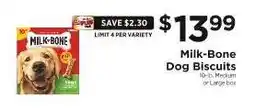 ShopRite Milk-Bone Dog Biscuits offer