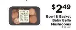ShopRite Bowl & Basket Baby Bella Mushrooms offer