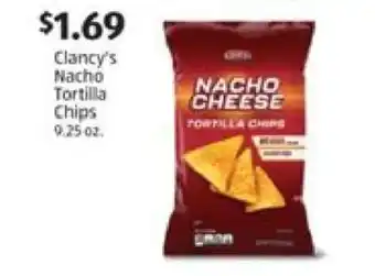 Aldi Clancy's Nacho Tortilla Chips offer