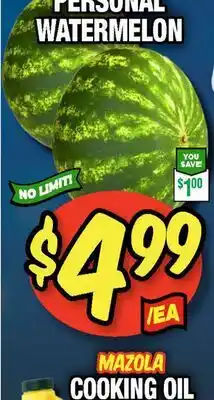 Western Beef PERSONAL WATERMELON offer