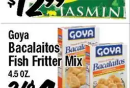 Western Beef Goya Bacalaitos Fish Fritter Mix offer