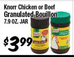 Western Beef Knorr Chicken or Beef Granulated Bouillon offer
