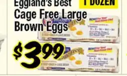 Western Beef Eggland's Best Cage Free Large Brown Eggs offer