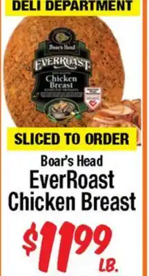 Western Beef Boar's Head EverRoast Chicken Breast offer