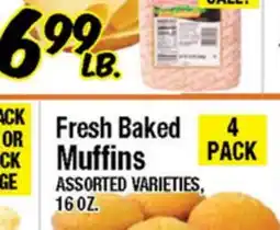 Western Beef Fresh Baked Muffins offer