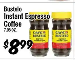 Western Beef Bustelo Instant Espresso Coffee offer