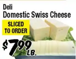 Western Beef Deli Domestic Swiss Cheese offer