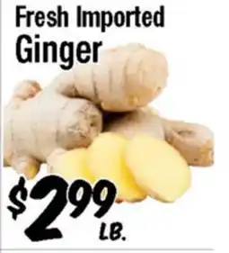Western Beef Fresh Imported Ginger offer