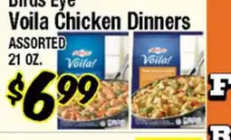 Western Beef Birds Eye Voila Chicken Dinners offer