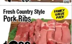 Western Beef Fresh Country Style Pork Ribs offer