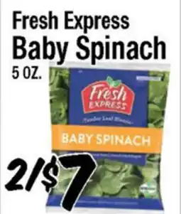 Western Beef Fresh Express Baby Spinach offer