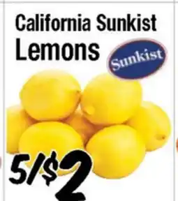Western Beef California Sunkist Lemons offer