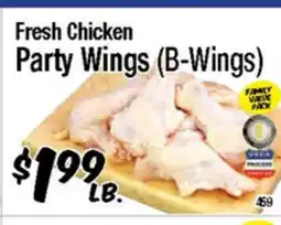 Western Beef Fresh Chicken Party Wings (B-Wings) offer