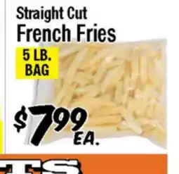 Western Beef Straight Cut French Fries offer