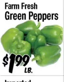 Western Beef Farm Fresh Green Peppers offer