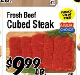 Western Beef Fresh Beef Cubed Steak offer