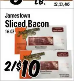 Western Beef Jamestown Sliced Bacon offer