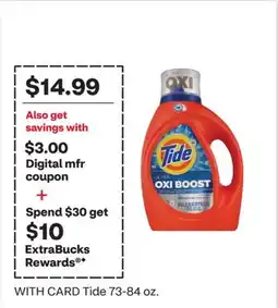 CVS Tide offer