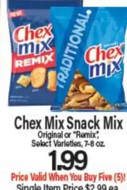 Angelo Caputo's Fresh Market Chex Mix Snack Mix offer