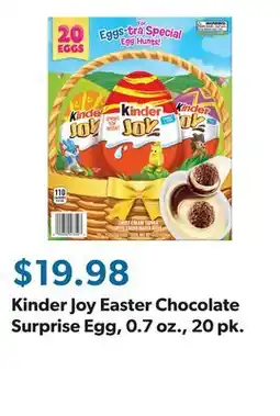 Sam's Club Kinder Joy Easter Chocolate Surprise Egg, 0.7 oz., 20 pk offer