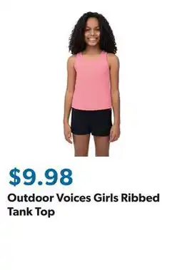 Sam's Club Outdoor Voices Girls Ribbed Tank Top offer