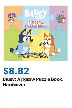 Sam's Club Bluey: A Jigsaw Puzzle Book, Hardcover offer