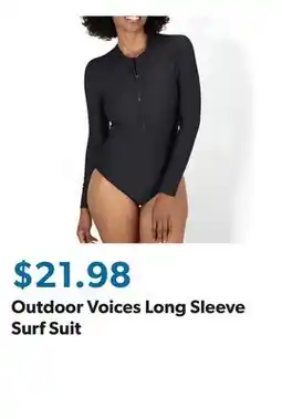Sam's Club Outdoor Voices Long Sleeve Surf Suit offer